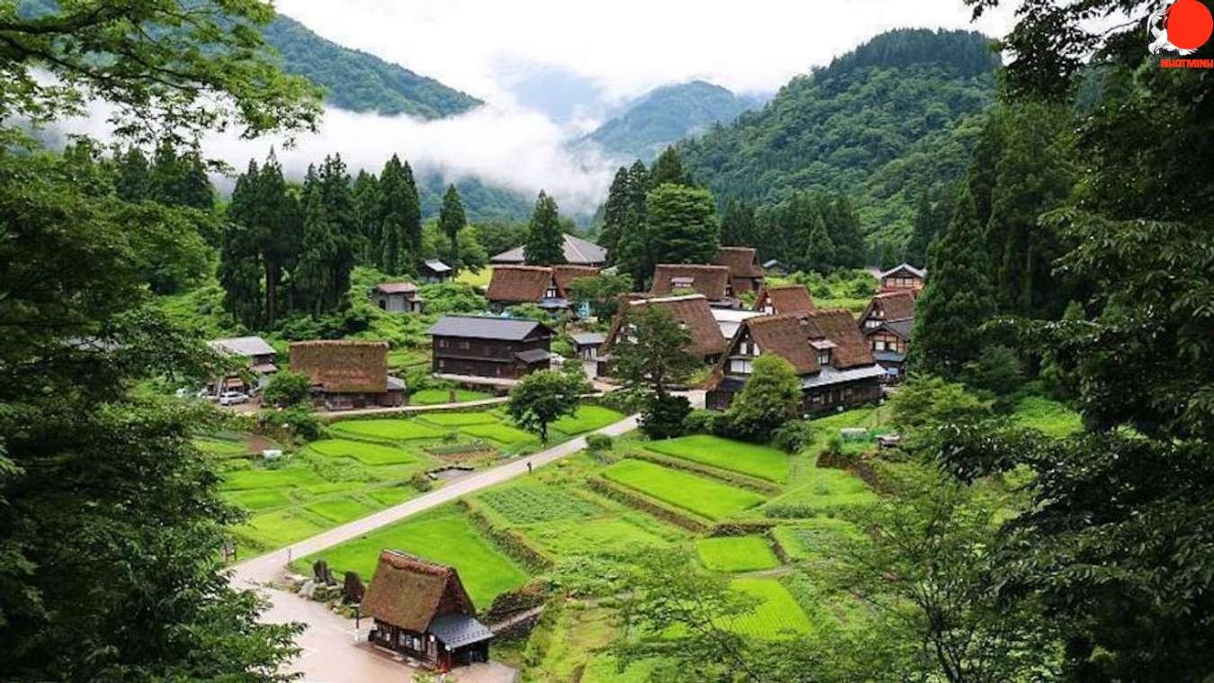 làng cổ Nhật Bản